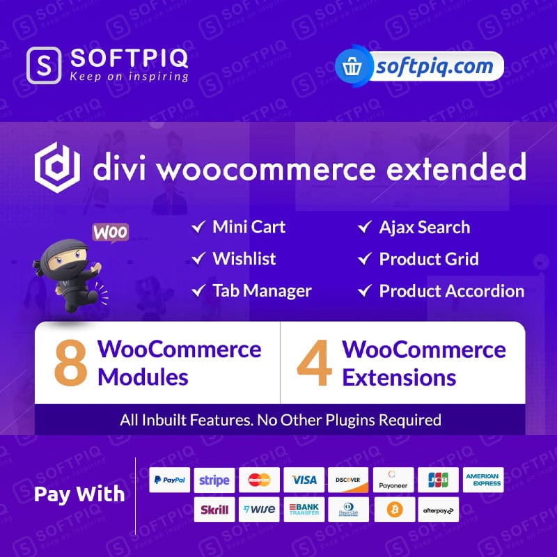 Install Divi WooCommerce Extended Plugin For Unlimited Websites