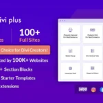 Get DIVI Plus Plugin For Unlimited Websites including Support