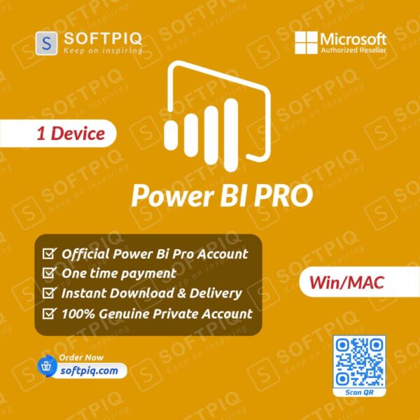 Microsoft Power BI PRO Private Account For Lifetime Windows and MAC