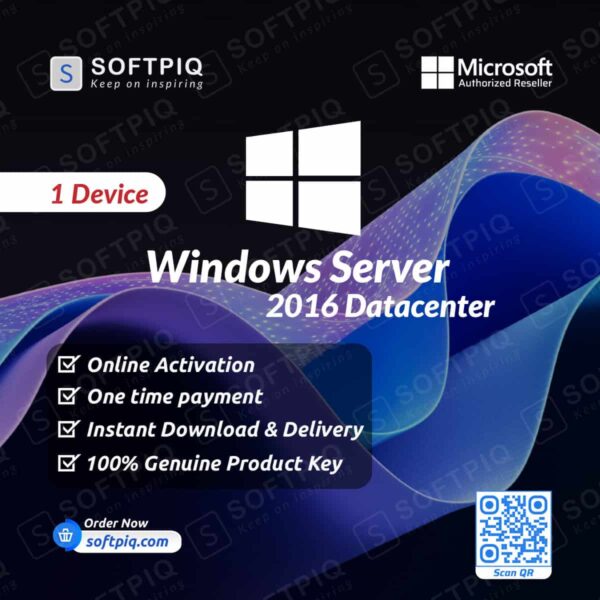 Microsoft Windows Server 2016 Datacenter For 1 Windows