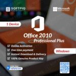 Microsoft office 2010 Professional Plus For 1 Windows