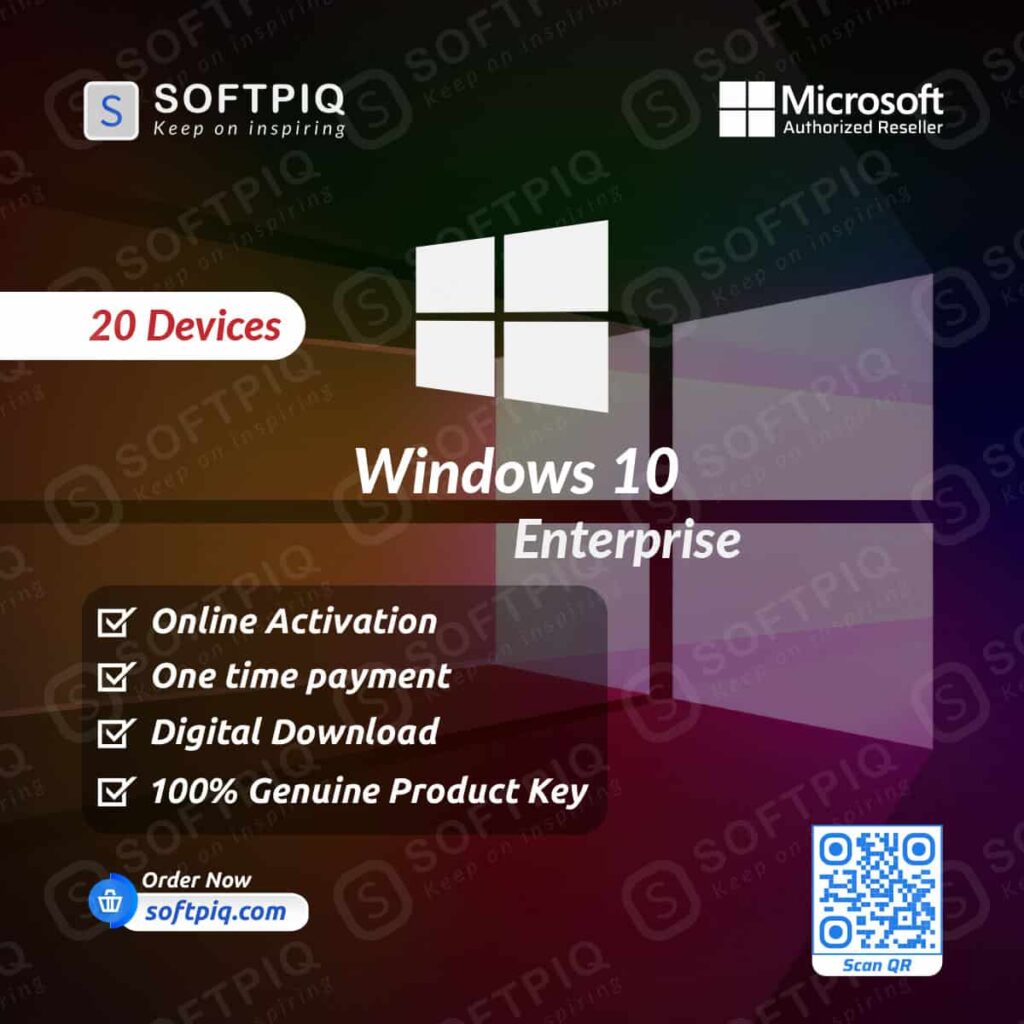 Windows 10 Enterprise For 20 Devices