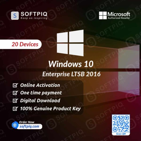 Windows 10 Enterprise LTSB 2016 For 20 Devices