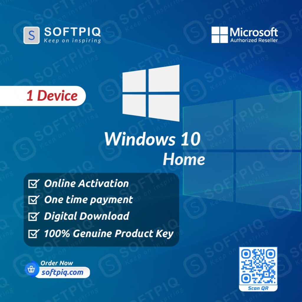 Windows 10 Home For 1 Device