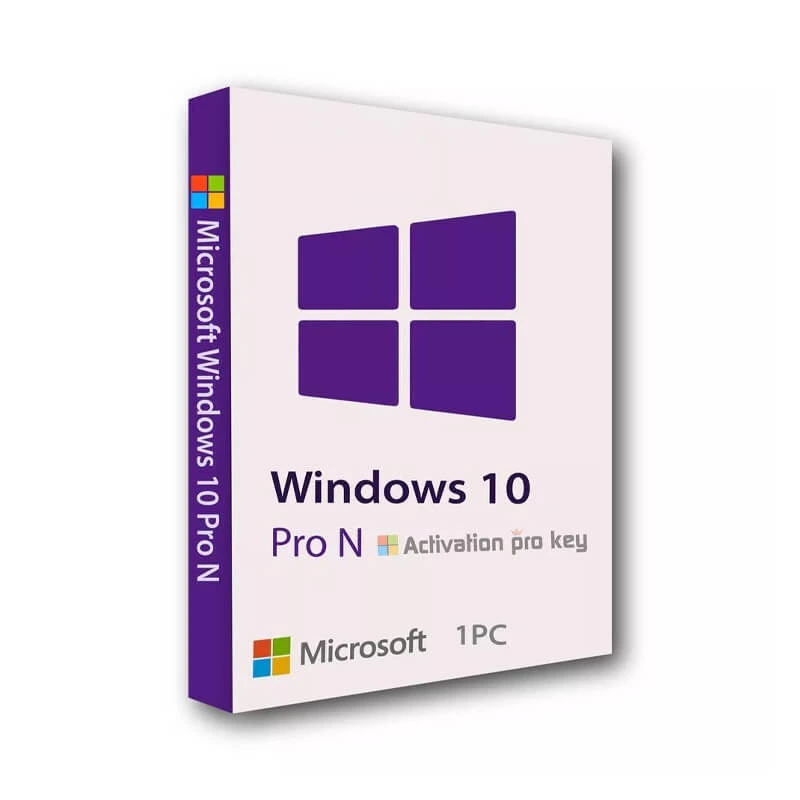Windows 10 Pro N Product Key For Lifetime - 1 PC | 50% OFF