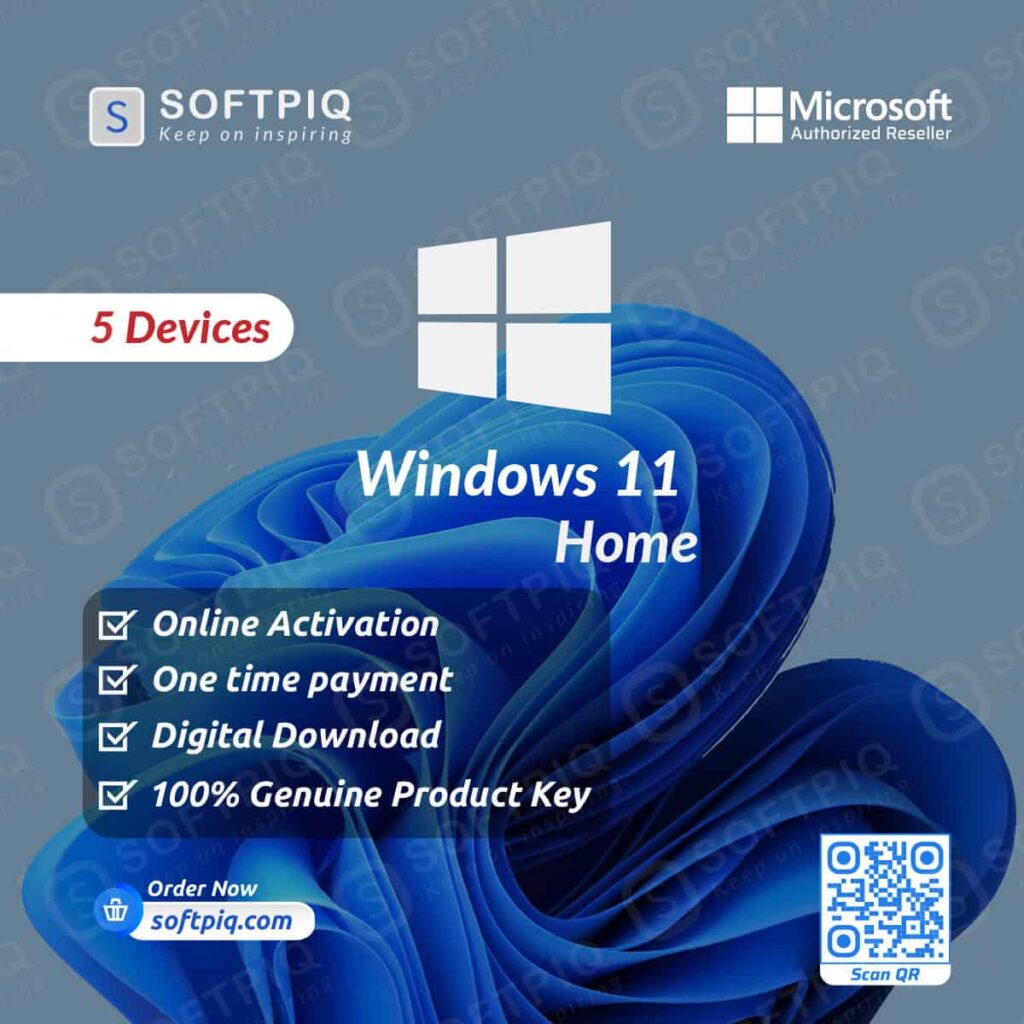 Windows 11 Home For 5 Devices