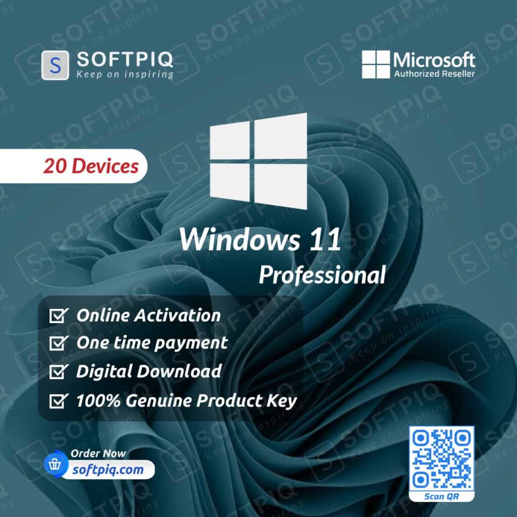 Windows 11 Professional For 20 Devices