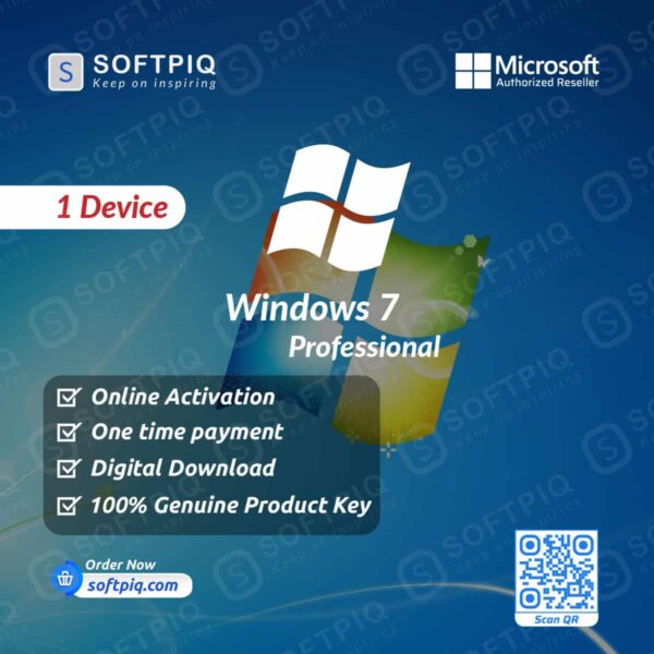 Windows 7 Professional For 1 Device