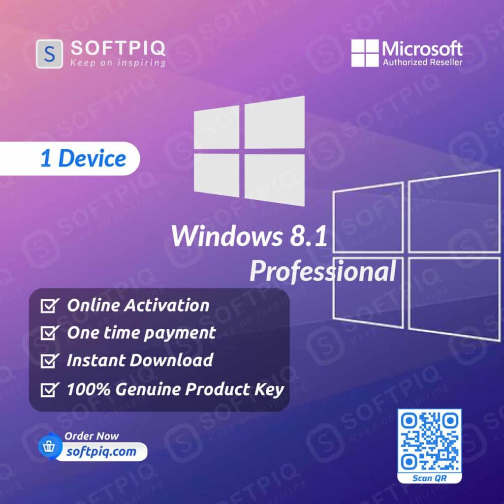 Windows 8.1 Pro For 1 Device