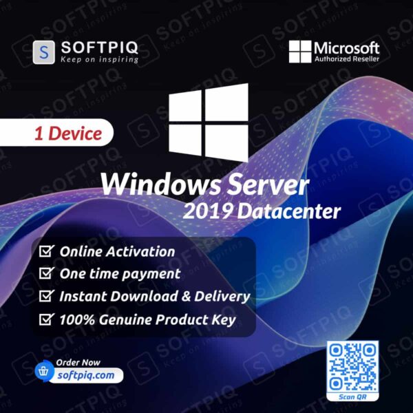 Windows Server 2019 Datacenter For 1PC