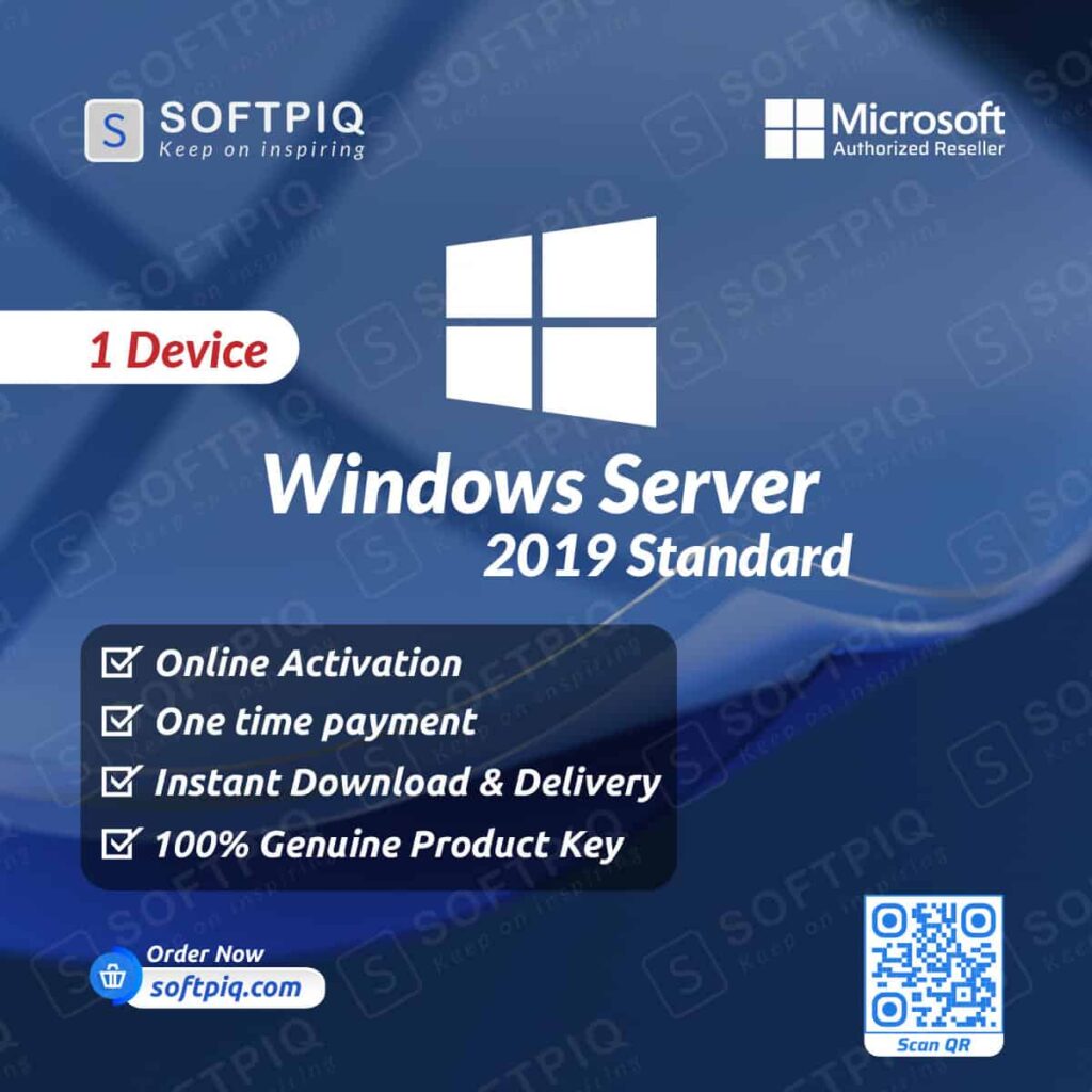 Windows Server 2019 Standard For 1 PC