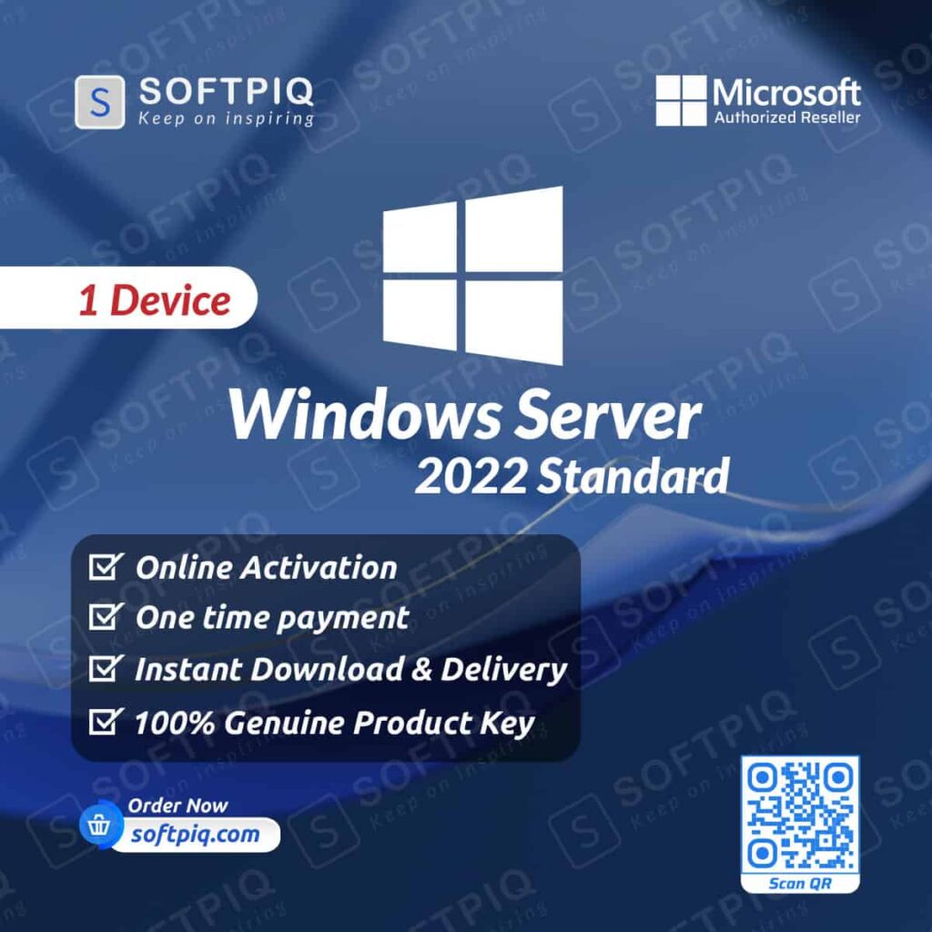 Windows Server 2022 Standard For 1PC