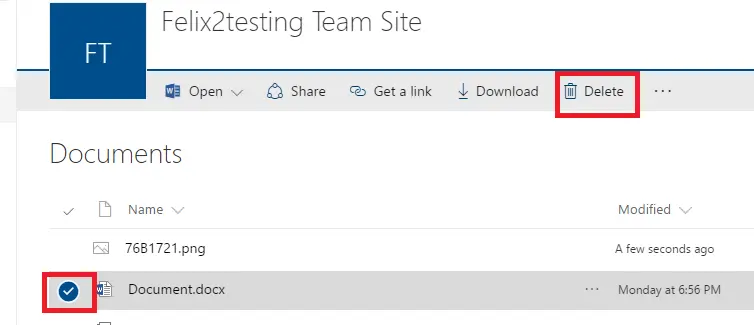  How to Delete Files on Microsoft 365