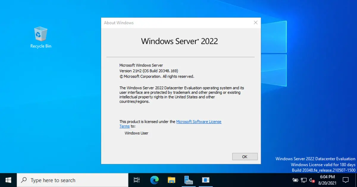 How to use Windows Server 2022