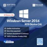 Microsoft Windows Server 2016 RDS 50 Device CAL