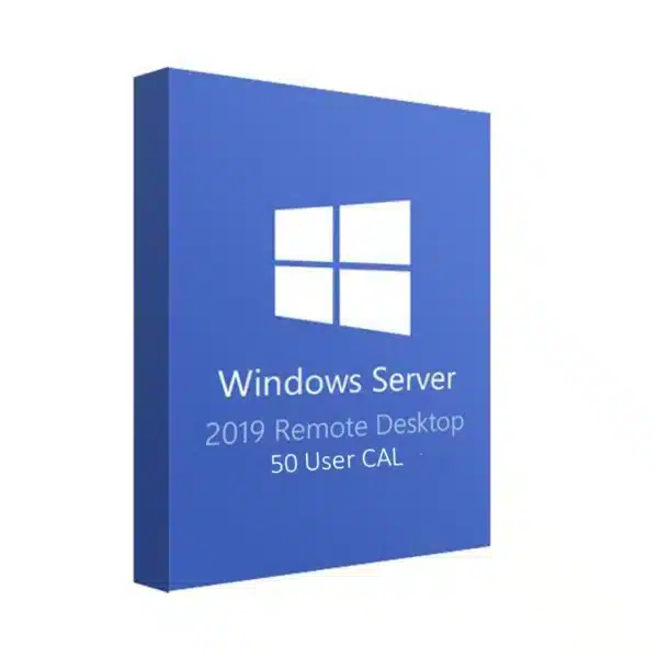 Windows Server 2019 Remote Desktop Services 50 User CAL