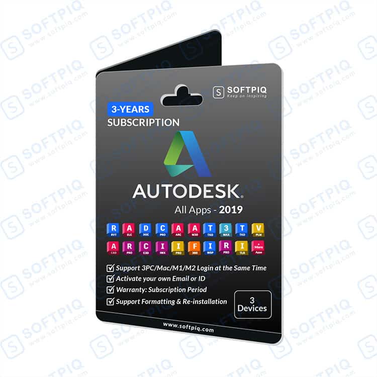 Autodesk 2019 3 Year Subscription