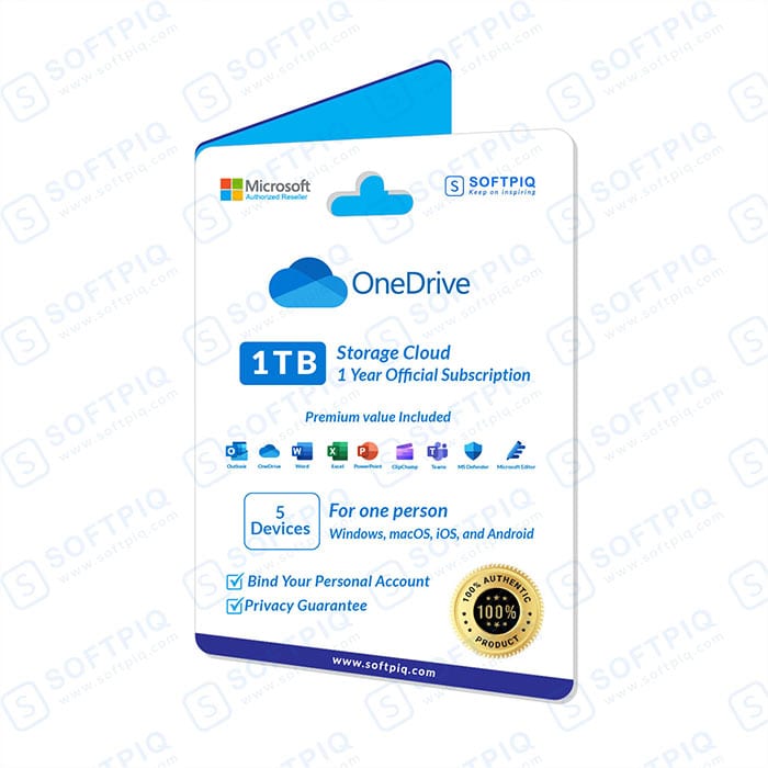 OneDrive 1TB Storage