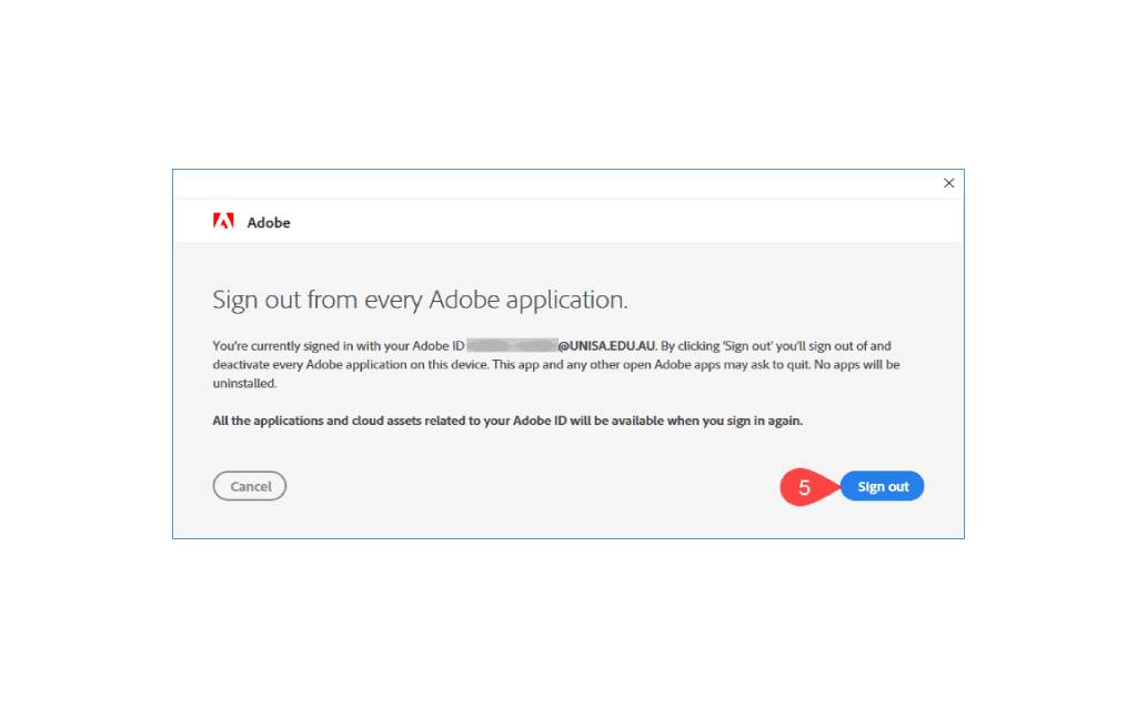 How to Sign Out of Adobe Creative Cloud