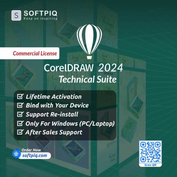 CorelDRAW Technical Suite 2024 Key Windows Commercial License For Lifetime