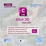 Autodesk CIVIL 3D Subscription For 1 Device