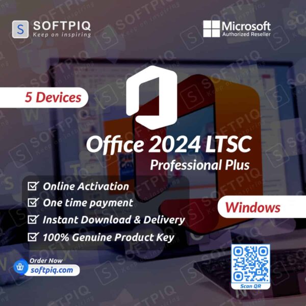 Microsoft Office 2024 LTSC Professional Plus For 5 Windows