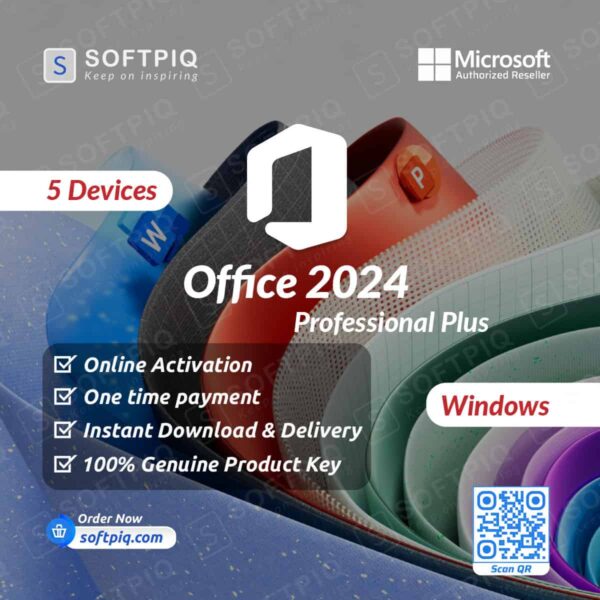 Microsoft Office 2024 Professional Plus For Windows 1 Device