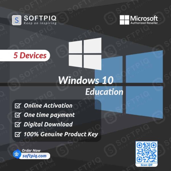 Windows 10 Education For 5 Devices