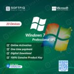 Windows 7 Professional SP1 For 20 Devices