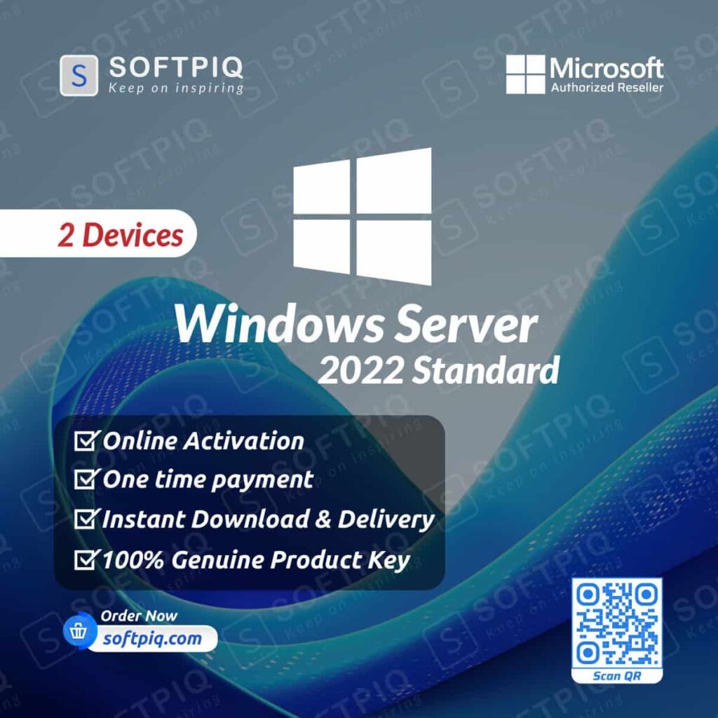 Windows Server 2022 Standard For 2PC