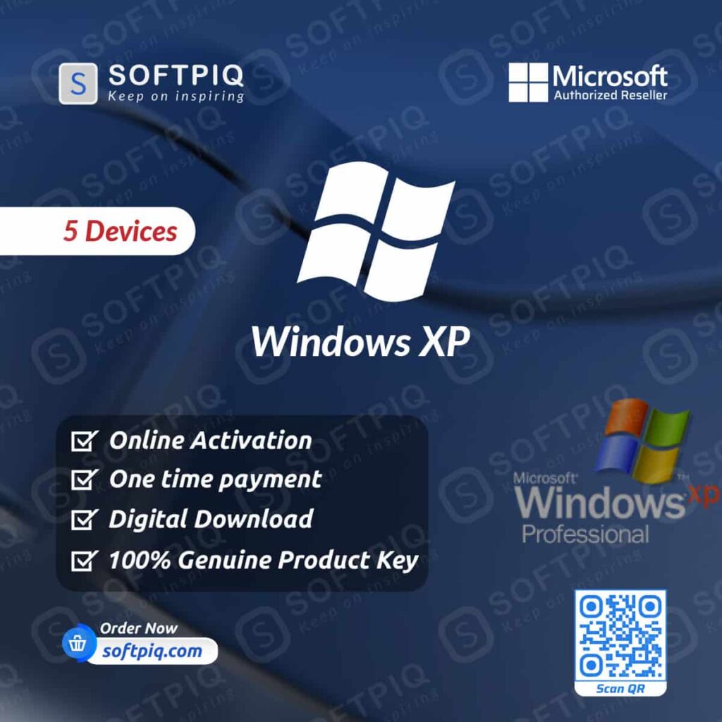 Windows XP Pro For 5 Devices