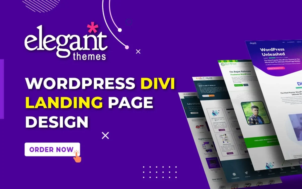 I will build DIVI WordPress Website Landing Page Design by DIVI Builder - Image 1