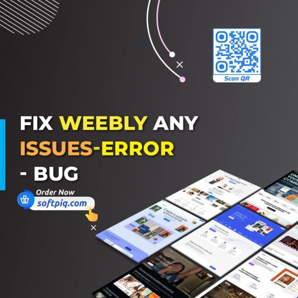 I will Fix Weebly Issues, Weebly Errors and Bug