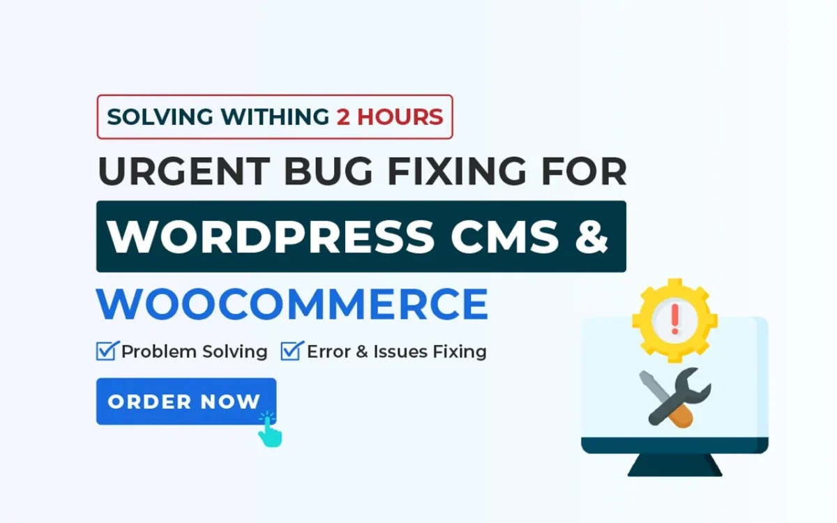 I will Fix WordPress Bug, WordPress Issues, WordPress Errors Fixing WordPress Problem - Image 1