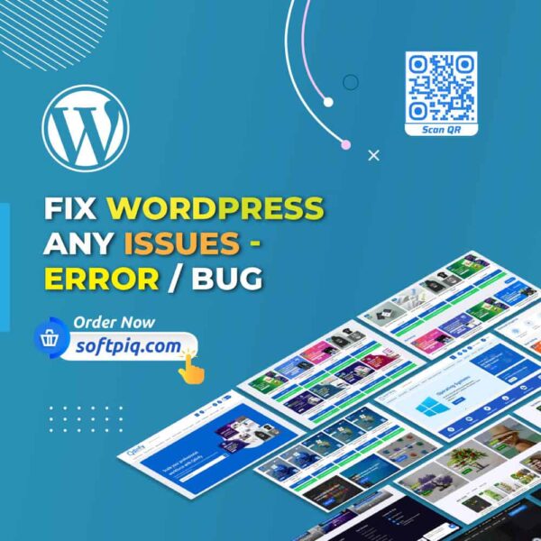Fix WordPress Bug, WordPress Issues, WordPress Errors Fixing WordPress Problem