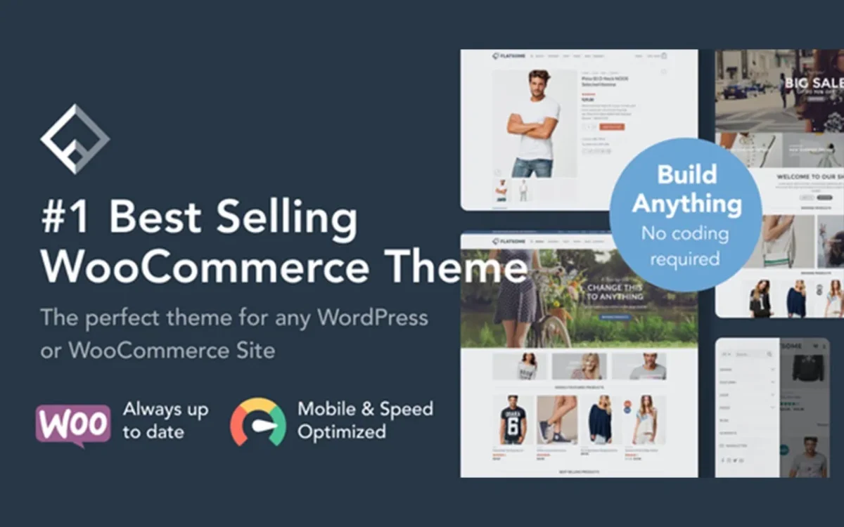 Flatsome | Multi-Purpose Responsive WooCommerce Theme Including License Key & Lifetime Updates - Image 1