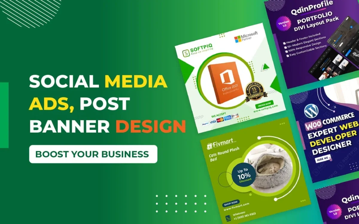 I will do Social Media Ads Design & Post Banner Design - Image 1