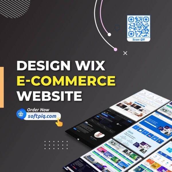 I will do WIX E-commerce Website Design, WIX Store Design and Customization