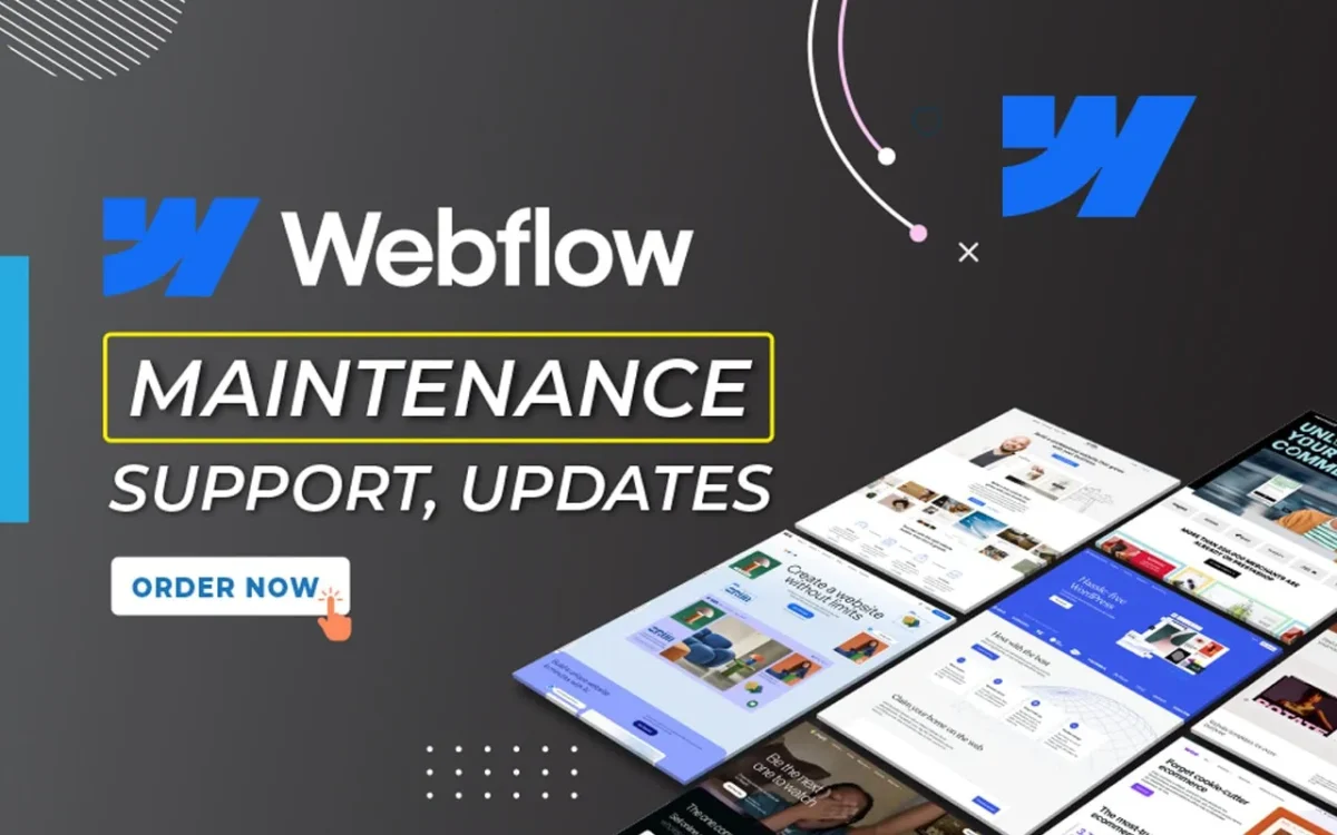 I will provide expert Webflow Maintenance & Support or Help for Your Website - Image 1