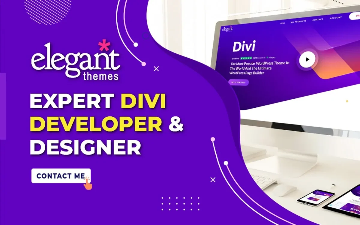 I will build your WordPress DIVI Website Design with DIVI Theme and DIVI Builder - Image 1