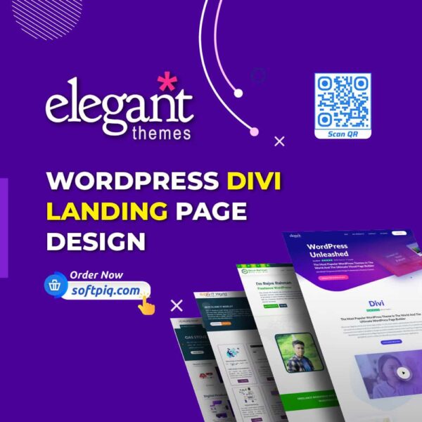 I will build DIVI WordPress Website Landing Page Design by DIVI Builder - Image 1