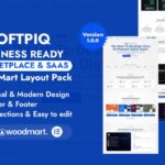 Digital Assets Marketplace & SaaS Website Template