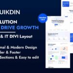 Quikdin Digital Agency & IT Solutions Divi Layout