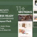 Serenity Spa Divi Layout Pack